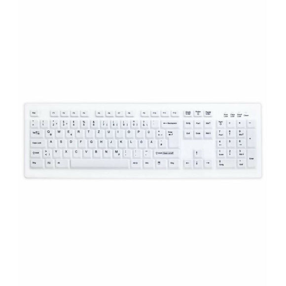 Washable Disinfectable Keyboard Active Key FTRTUS0300 USB White-0