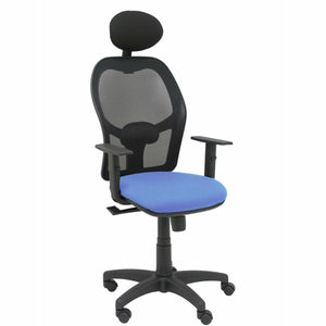 Office Chair with Headrest P&C B10CRNC Blue-0