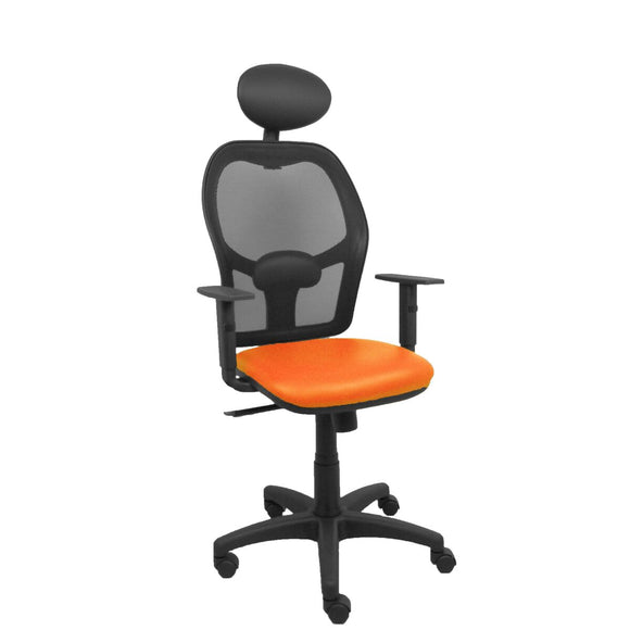 Office Chair with Headrest P&C B10CRNC Orange-0