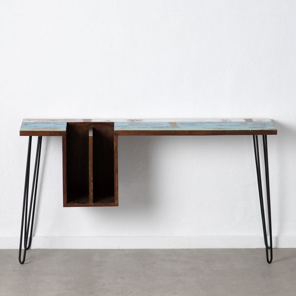 Desk 140 x 35 x 77 cm Metal Wood-0