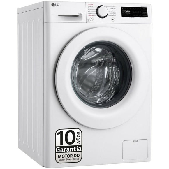 Washer - Dryer LG F4DR5009A3W 1400 rpm 9 kg 6 Kg-0