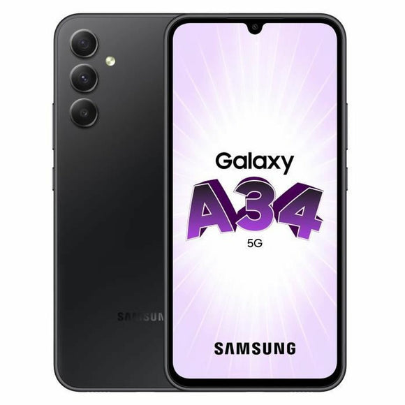 Smartphone Samsung A34 5G Grey 128 GB 6 GB RAM-0