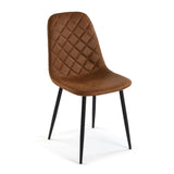 Chair Versa Serena Light brown 53 x 88 x 43,5 cm (4 Units)-4