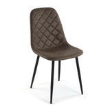 Chair Versa Serena Dark brown 53 x 88 x 43,5 cm (4 Units)-4