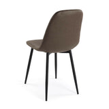 Chair Versa Serena Dark brown 53 x 88 x 43,5 cm (4 Units)-2