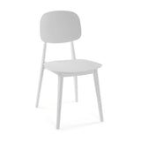 Chair Versa White 39,5 x 80 x 41,5 cm (4 Units)-4