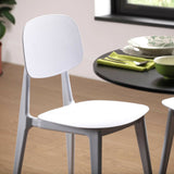 Chair Versa White 39,5 x 80 x 41,5 cm (4 Units)-3