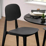 Chair Versa Black 39,5 x 80 x 41,5 cm (4 Units)-3