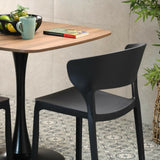 Chair Versa Black 39,5 x 79 x 41,5 cm (4 Units)-4