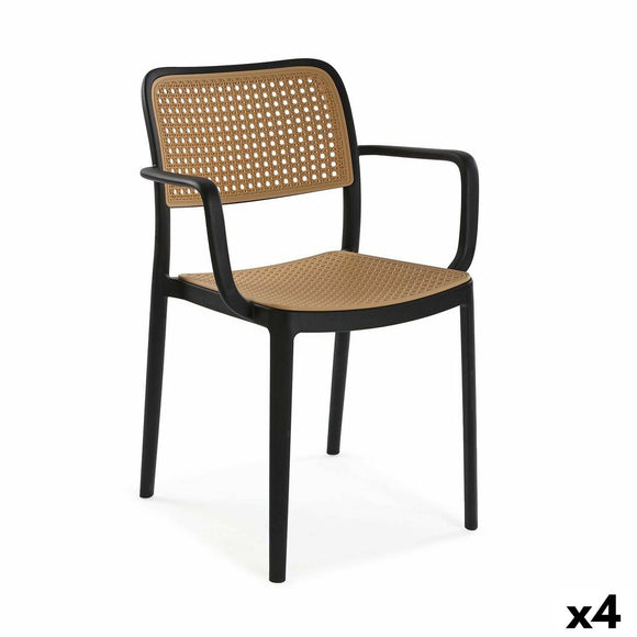 Chair Versa Venus Black 58 x 81,5 x 55 cm (4 Units)-0