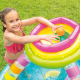 Inflatable Paddling Pool for Children Intex Rainbow 374 L 295 x 109 x 191 cm (2 Units)-4
