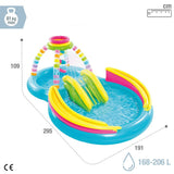Inflatable Paddling Pool for Children Intex Rainbow 374 L 295 x 109 x 191 cm (2 Units)-3