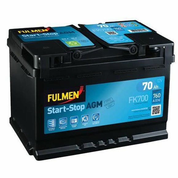 Car Battery Fulmen FK700  760 A 12 V 70 Ah AGM-0