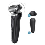 Rechargeable Electric Shaver Braun 70-N1200s Grey-9