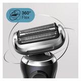 Rechargeable Electric Shaver Braun 70-N1200s Grey-1