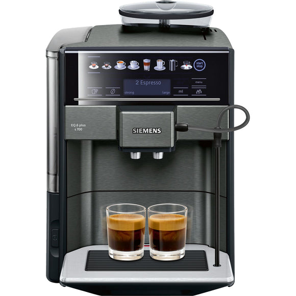 Superautomatic Coffee Maker Siemens AG TE657319RW Black Grey 1500 W 2 Cups 1,7 L-0