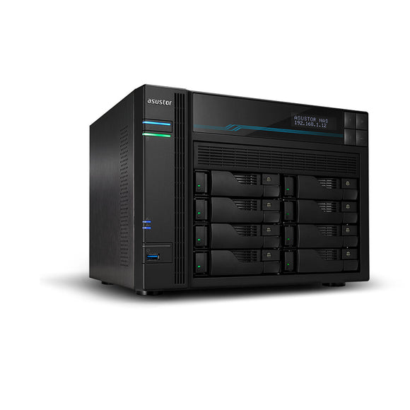 NAS Network Storage Asustor Lockerstor 10 AS6510T Black Intel Atom C3538-0