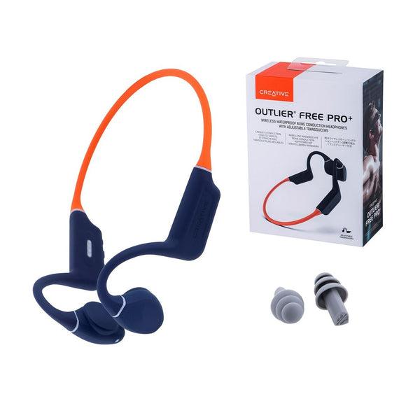 Sport Bluetooth Headset Creative Technology 51EF1081AA002 Orange-0