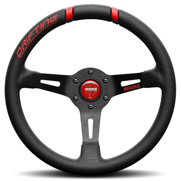 Racing Steering Wheel Momo DRIFTING Black/Red Ø 33 cm