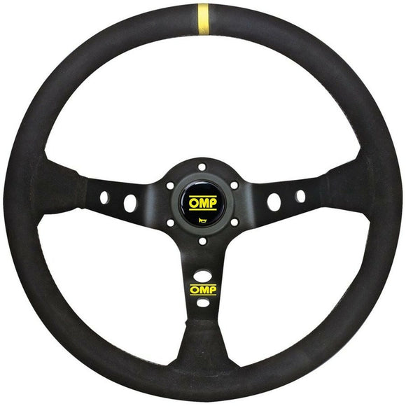 Racing Steering Wheel OMP Corsica Black Ø 35 cm-0