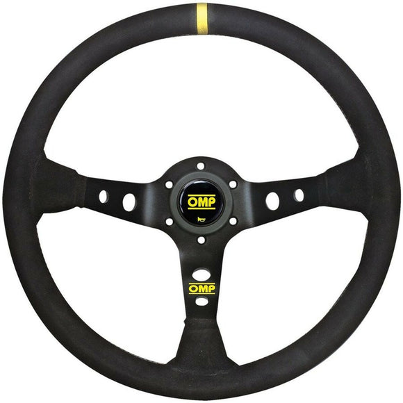 Racing Steering Wheel OMP OD/2012/NN Black Ø 33 cm Ø 35 cm-0