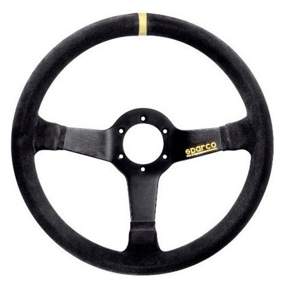 Racing Steering Wheel Sparco 015R345MSN Black 350 mm-0