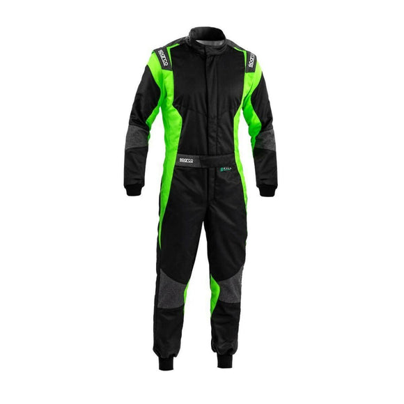 Racing jumpsuit Sparco R579 Futura 48 Black Green-0