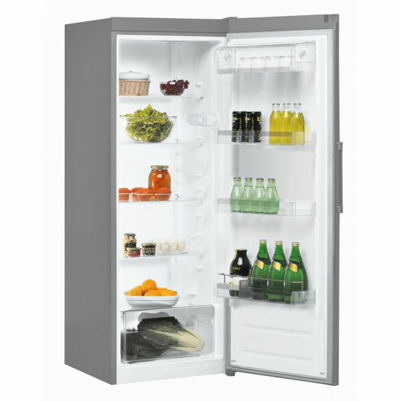 Refrigerator Indesit SI6 1 S White Black Silver Steel-0