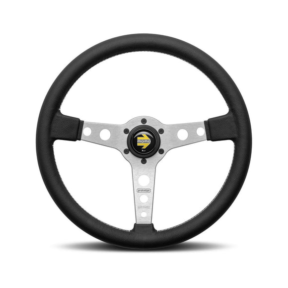 Racing Steering Wheel Momo PROTOTIPO Silver Ø 32 cm-0