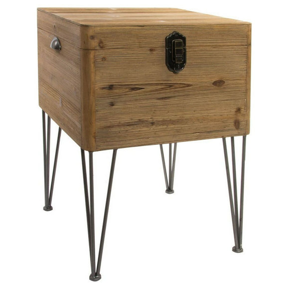 Side table DKD Home Decor Metal Wood (49 x 51 x 74 cm)-0