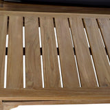 Table Set with 3 Armchairs DKD Home Decor   Teak Cotton (127 x 72 x 88 cm) (4 pcs)-9
