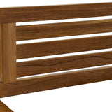Table Set with 3 Armchairs DKD Home Decor   Teak Cotton (127 x 72 x 88 cm) (4 pcs)-6