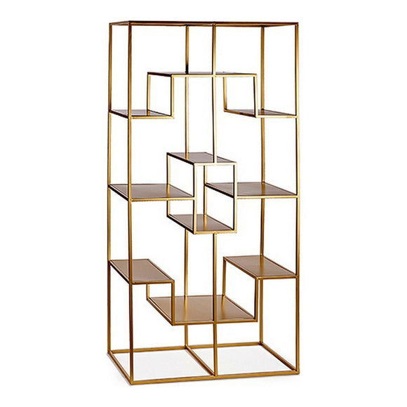 Shelves Metal Metal Golden (45 x 200 x 100 cm)-0
