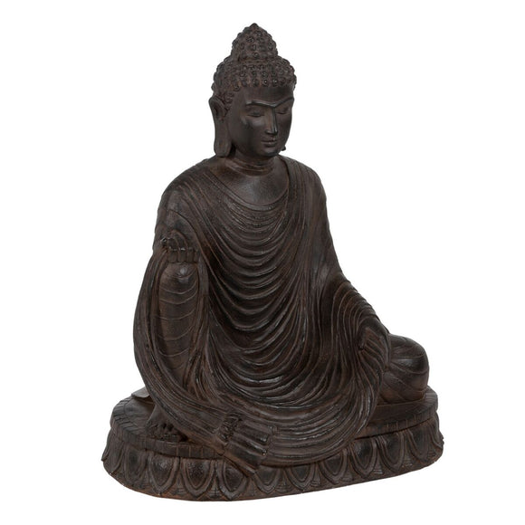 Sculpture Buddha Brown 62,5 x 43,5 x 77 cm-0