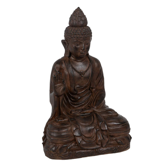 Sculpture Buddha Brown 56 x 42 x 88 cm-0