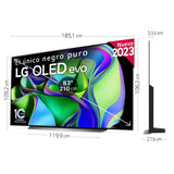 Smart TV LG OLED83C34LA 4K Ultra HD 83" OLED-1