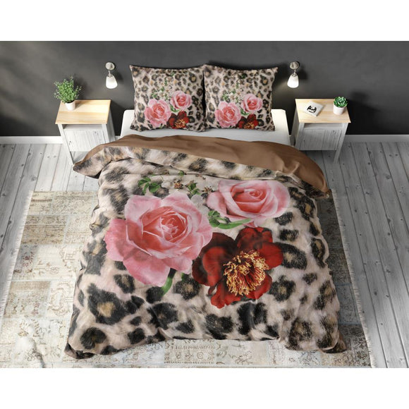 Floral Panther Brown