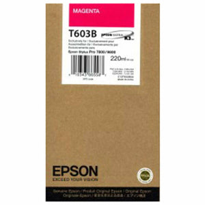 Original Ink Cartridge Epson C13T603B00 Magenta-0