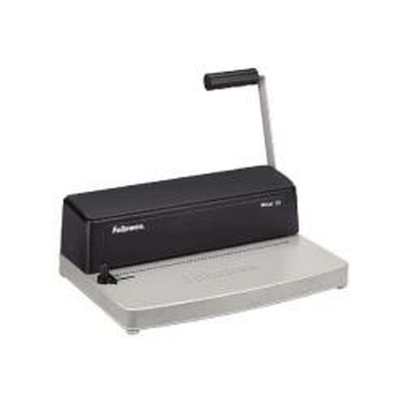 Bookbinder Fellowes Metal 25 Black Grey-0