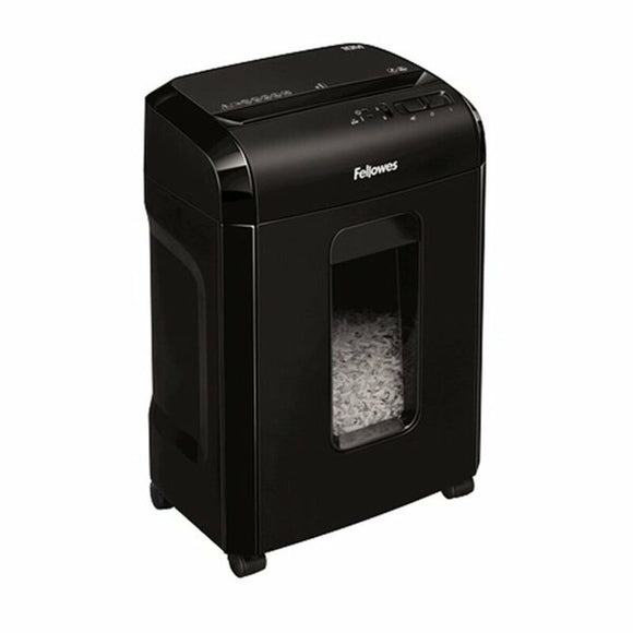 Micro-Cut Paper Shredder Fellowes 4630601 19 L 2 x 12 mm 10 Sheets Black-0