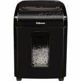 Micro-Cut Paper Shredder Fellowes Powershred 10M 2 x 12 mm Black-0