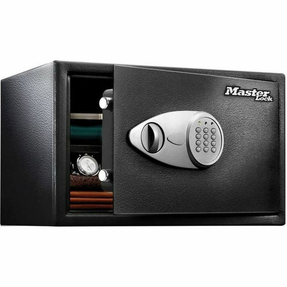 Safety-deposit box Master Lock Black Black/Grey Steel-0