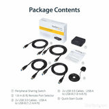 USB Hub Startech HBS304A24A           Black 5 Gbit/s-2