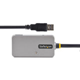 USB Hub Startech U01043-USB-EXTENDER Black Silver-4