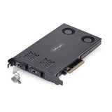 Hard Drive Adapter Startech 2M2-REMOVABLE-PCIE Black-0