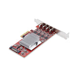 USB Cable Startech P10Q4C-USB-CARD Red-2