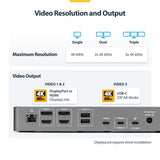 USB Hub Startech DK30C2DPEPRUE Grey-6