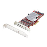 PCI Card Startech P10Q4C-USB-CARD-LP-0