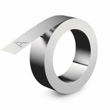 Laminated Tape for Labelling Machines Dymo Aluminium Rhino™ 12 mm (10 Units)-2