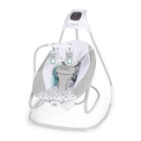 Rocking Chair Ingenuity 2-in-1 Swing Lounger - Raylan Grey White-0